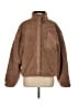 Fabletics 100% Polyester Brown Faux Fur Jacket Size M - photo 1