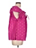 Figue Pink Short Sleeve Blouse Size L - photo 4