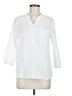 Shein 100% Cotton White 3/4 Sleeve Blouse Size 6 - photo 1