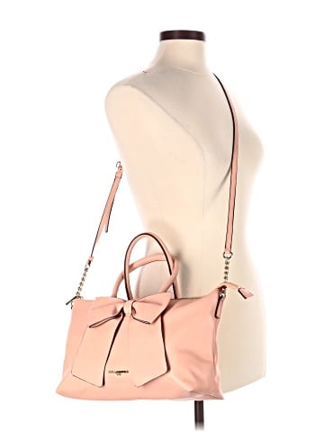 Karl Lagerfeld Paris Leather Satchel (view 2)