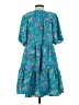 Lilly Pulitzer 100% Polyester Paisley Teal Casual Dress Size S - photo 2