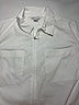 Athleta 100% Polyester White Short Sleeve Blouse Size M - photo 3