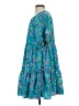 Lilly Pulitzer 100% Polyester Paisley Teal Casual Dress Size S - photo 5