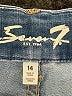 Seven7 Solid Blue Jeans Size 14 - photo 4