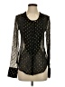Madison Marcus Black Long Sleeve Silk Top Size XS - photo 1