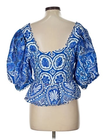 FARM Rio Short Sleeve Blouse (view 2)