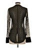 Madison Marcus Black Long Sleeve Silk Top Size XS - photo 2
