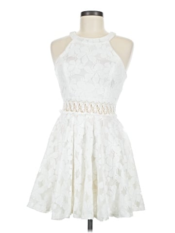 Papaya Cocktail Dress (view 1)