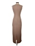 Unbranded Solid Tan Casual Dress Size S (estimated) - photo 2