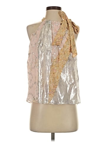 Rebecca Taylor Sleeveless Silk Top (view 1)