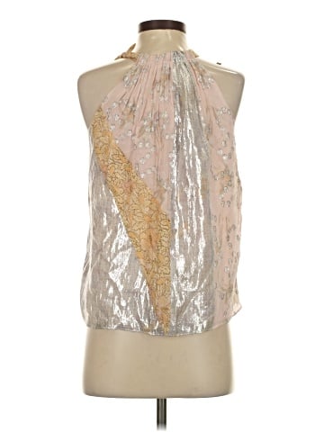 Rebecca Taylor Sleeveless Silk Top (view 2)