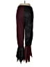 Unbranded 100% Polyester Color Block Burgundy Casual Pants Size M - photo 2