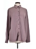 Shein Solid Gray Long Sleeve Blouse Size L - photo 1