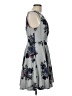 Elle Floral Gray Cocktail Dress Size 10 - photo 4
