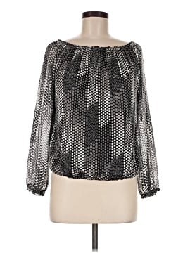 White House Black Market Long Sleeve Blouse (view 1)