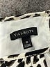 Talbots Animal Print Black Casual Dress Size 8 - photo 7