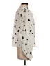THML Stars Ivory Long Sleeve Blouse Size S - photo 4
