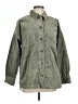 Matty M Green 3/4 Sleeve Button-Down Shirt Size L - photo 1
