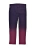 Tractr Color Block Purple Casual Pants Size 6 - photo 2