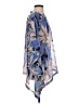 Chico's 100% Polyester Blue 3/4 Sleeve Blouse Size Sm - Med - photo 4