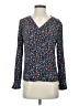 Hinge 100% Rayon Blue Long Sleeve Blouse Size XS - photo 1