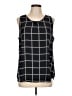 Van Heusen 100% Polyester Black Sleeveless Blouse Size L - photo 1