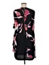 Ignite Evenings 100% Polyester Print Black Cocktail Dress Size 14 - photo 2