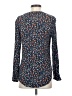 Hinge 100% Rayon Blue Long Sleeve Blouse Size XS - photo 2