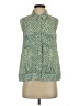 CAbi 100% Polyester Green Sleeveless Blouse Size S - photo 1