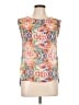 Daisy Fuentes 100% Polyester Orange Sleeveless Blouse Size L - photo 1