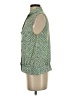CAbi 100% Polyester Green Sleeveless Blouse Size S - photo 5