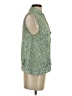 CAbi 100% Polyester Green Sleeveless Blouse Size S - photo 4
