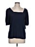 CeCe Blue 3/4 Sleeve T-Shirt Size L - photo 1