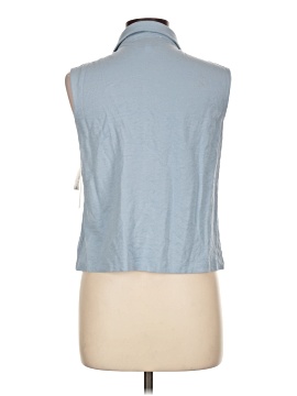 Olivia Sleeveless Button-Down Shirt (view 2)