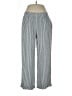 Old Navy Stripes Gray Linen Pants Size L - photo 1