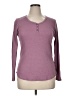 Dickies Purple Long Sleeve Henley Size XL - photo 1