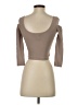 Bebe Tan 3/4 Sleeve Top Size S (petite) - photo 2
