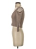 Bebe Tan 3/4 Sleeve Top Size S (petite) - photo 5