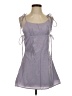 Superdown 100% Polyester Gray Casual Dress Size XS - photo 1