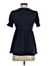 Hello Miz Blue Short Sleeve Top Size Sm Maternity - photo 2