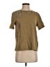 Sandro Green Tan Short Sleeve Top Size Sm (1) - photo 1