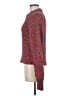 Current/Elliott Tweed Red Turtleneck Sweater Size Med (2) - photo 5