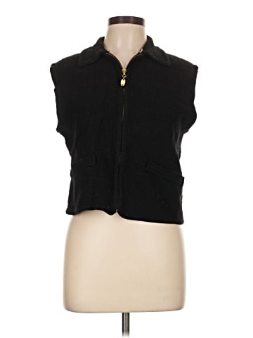 Lisa International Sleeveless Button-Down Shirt (view 1)