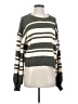 Saturday Sunday Stripes Green Pullover Sweater Size S - photo 1