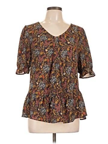 Pleione 3/4 Sleeve Blouse (view 1)