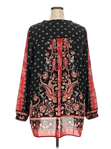 Roaman's Long Sleeve Blouse (view 2)