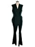 Calvin Klein Solid Green Jumpsuit Size 12 - photo 1