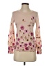 Talbots 100% Merino Floral Pink Wool Sweater Size XS - photo 1