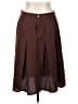 BLOOMCHIC 100% Polyester Solid Brown Casual Skirt Size 14 - photo 1