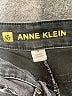 Anne Klein 100% Cotton Solid Gray Jeans Size 4 - photo 7